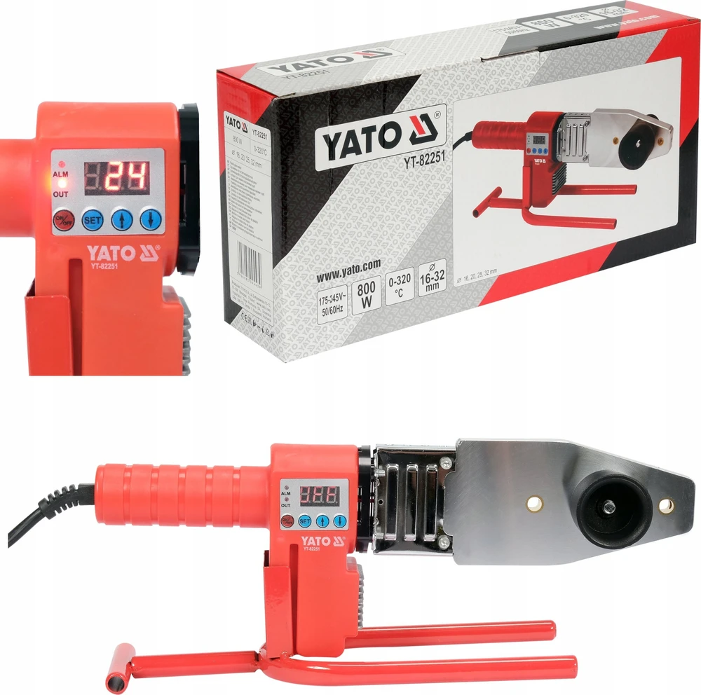 Plastiko Suvirintojas - Yato Yt-82251 800w