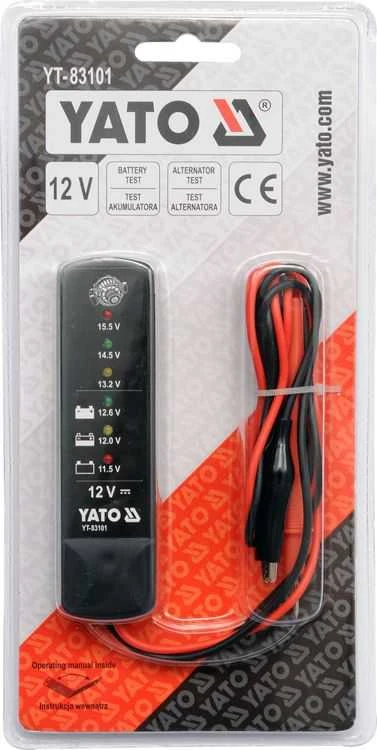 YATO ĮTampos matuoklis 12V 83101