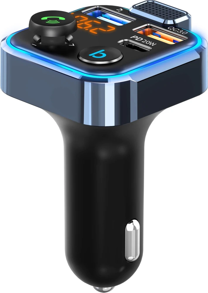 Yato Bounn įkroviklis QC3.0+PD18W automobilinis įkroviklis