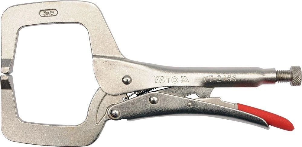 "C" TIPO YATO SUVIRINIMO UŽSPĖJIMO replės 280mm 2468