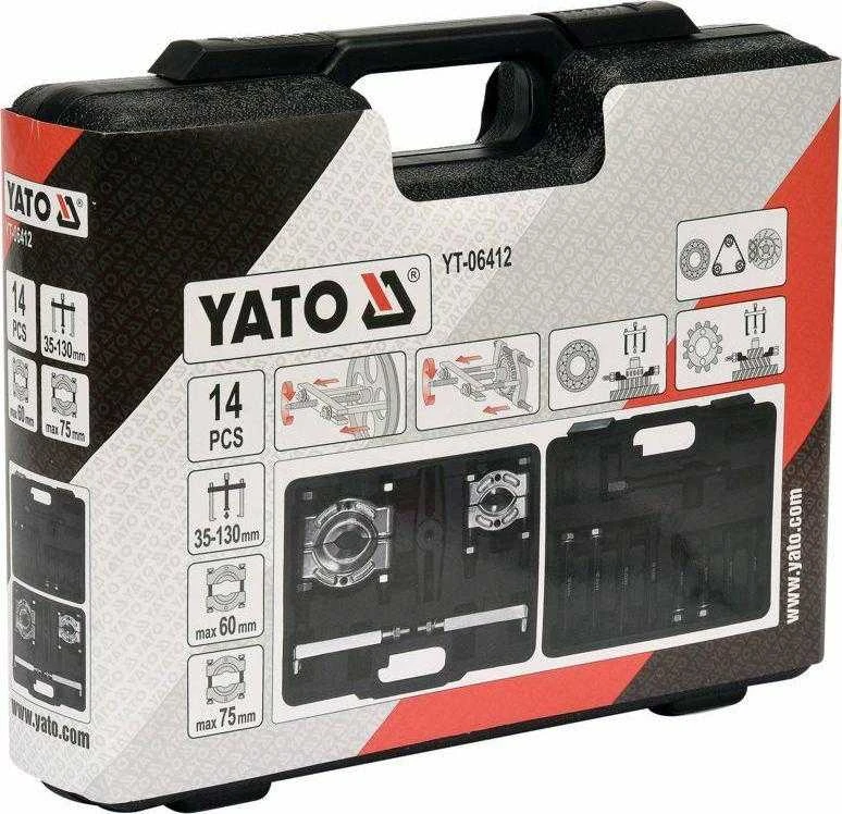 Nuėmėjų komplektas Yato YT-06412; 14 vnt.