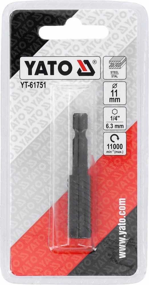 Yato Toya Sa Poland Freza metalui | 11 mm | šešiakampis (YT-61751)