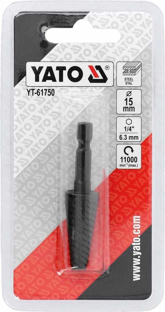 YATO KOTELINIS FREZA METALUI 15mm HEX