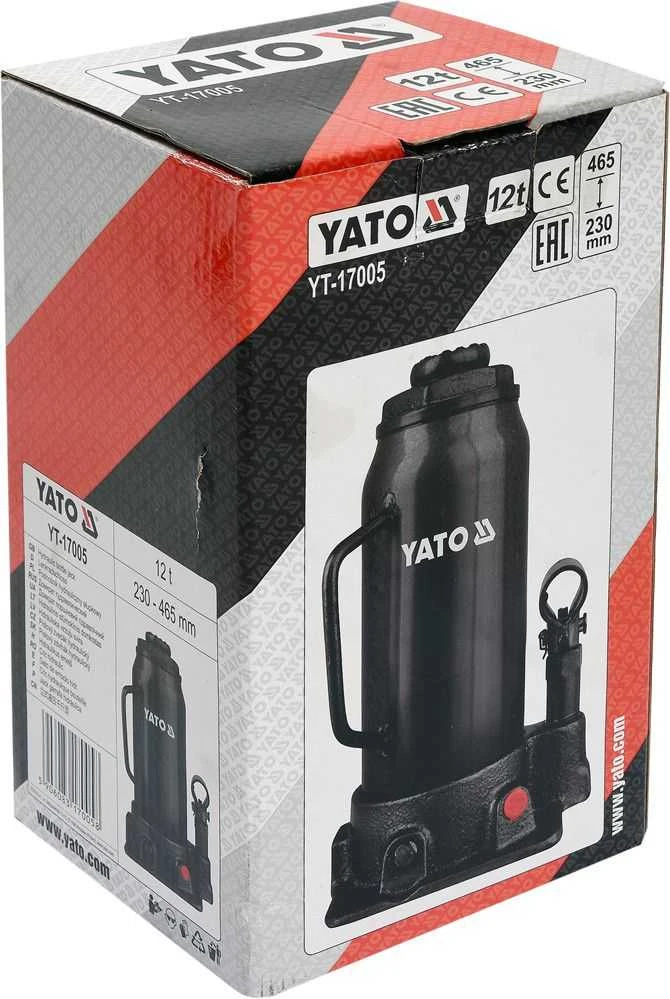 Yato 12T hidraulinis kėliklis 230–465 mm (YT-17005)