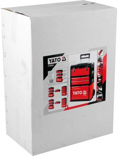 Yato YT-09101 – įrankių dėžutės krepšelis susideda iš 3 dalių