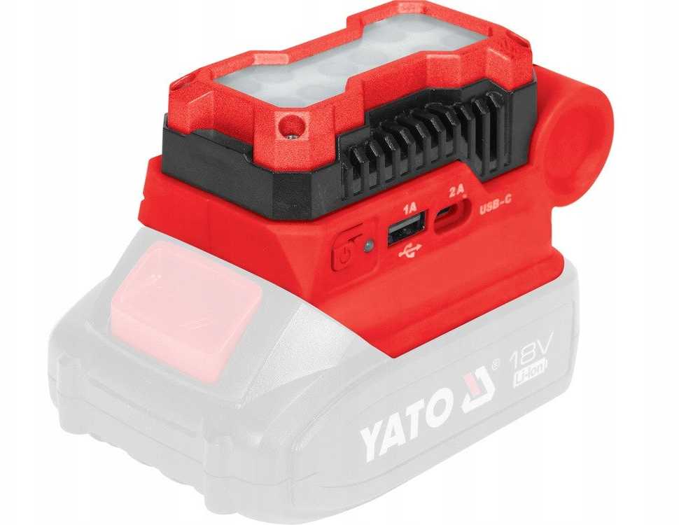 Toya Sa Poland Darbo žibintas | Powerbank | 18V 500 lm (YT-829683)