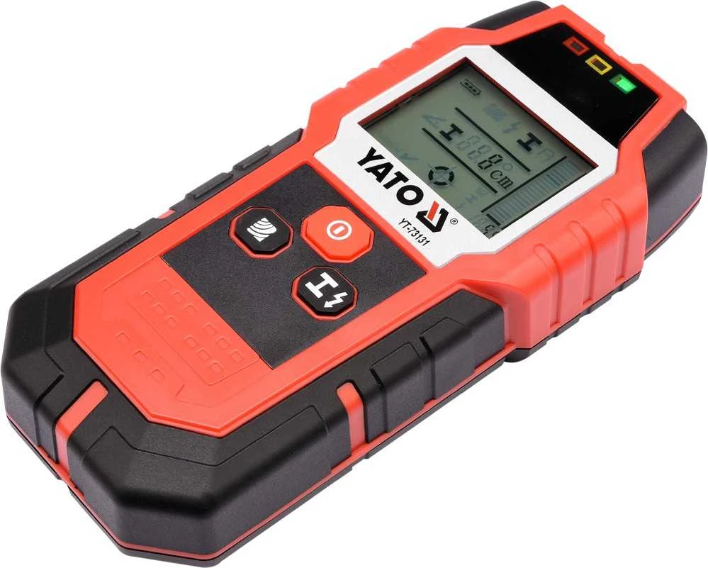Metalo, medžio profilių ir laidų detektorius Yato YT-73131