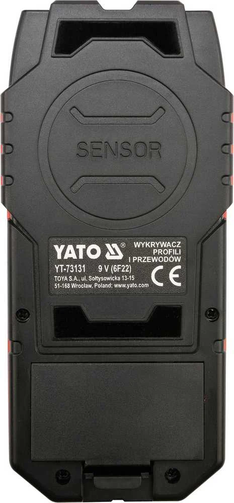 Metalo, medžio profilių ir laidų detektorius Yato YT-73131
