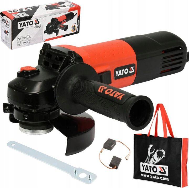 Yato Kampinis šlifuoklis YT-82101 125 mm, 1100 W, modelis - YT-82101 ...
