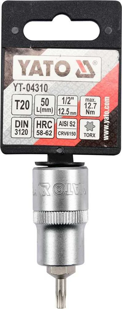 YATO KLUCZ TRZPIENIOWY TORX 1/2" T20x 55mm