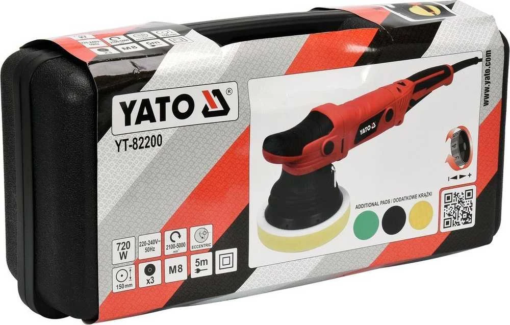 Yato ekscentrinis poliruoklis YT-82200 750W 150mm