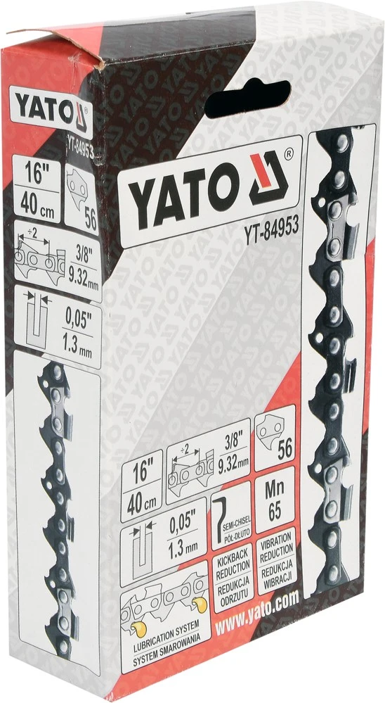 YATO ŁAŃCUCH TNĄCY DO PILARKI 40cm/56/3/8"/1,3