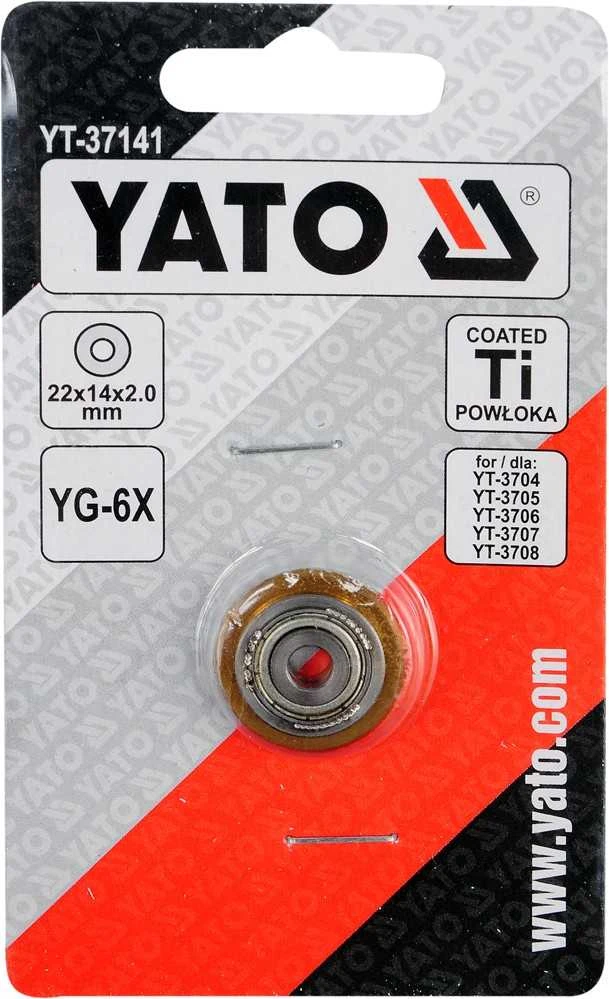YATO KÓŁKO WYMIENNE 22x11x2mm 37141 DO PRZYRZĄDU GLAZURNICZEGO