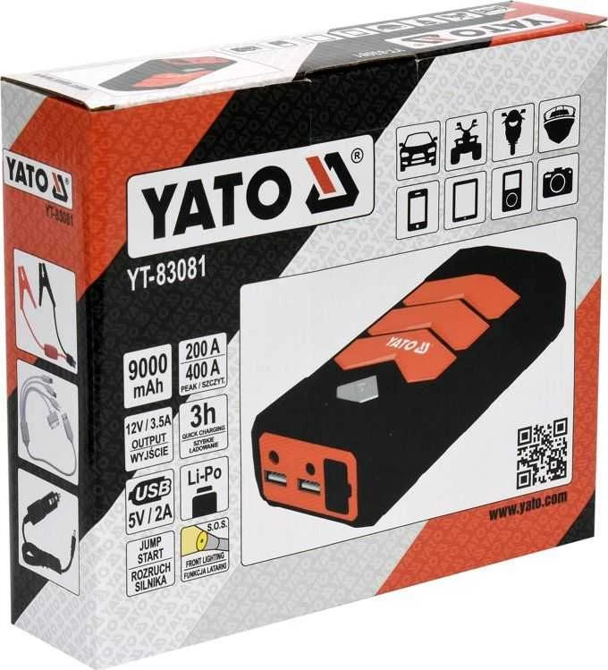 Yato YT-83081 paleidimo įrenginys su Powerbank funkcija