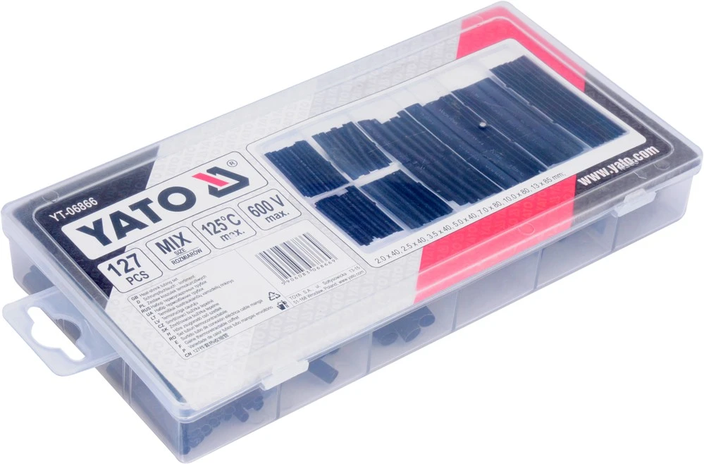 YATO KOSZULKI TERMOKURCZLIWE 127szt.