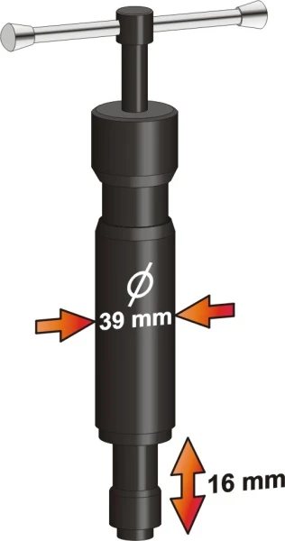 Yato Separatorius ir nuėmėjas su hidrauliniu cilindru 5t YT-0609