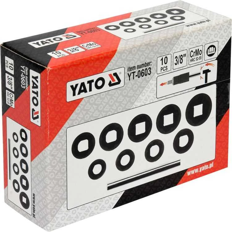 Grąžtas Yato Broken Screw Removal Kit (10 vnt.) | YT-0603