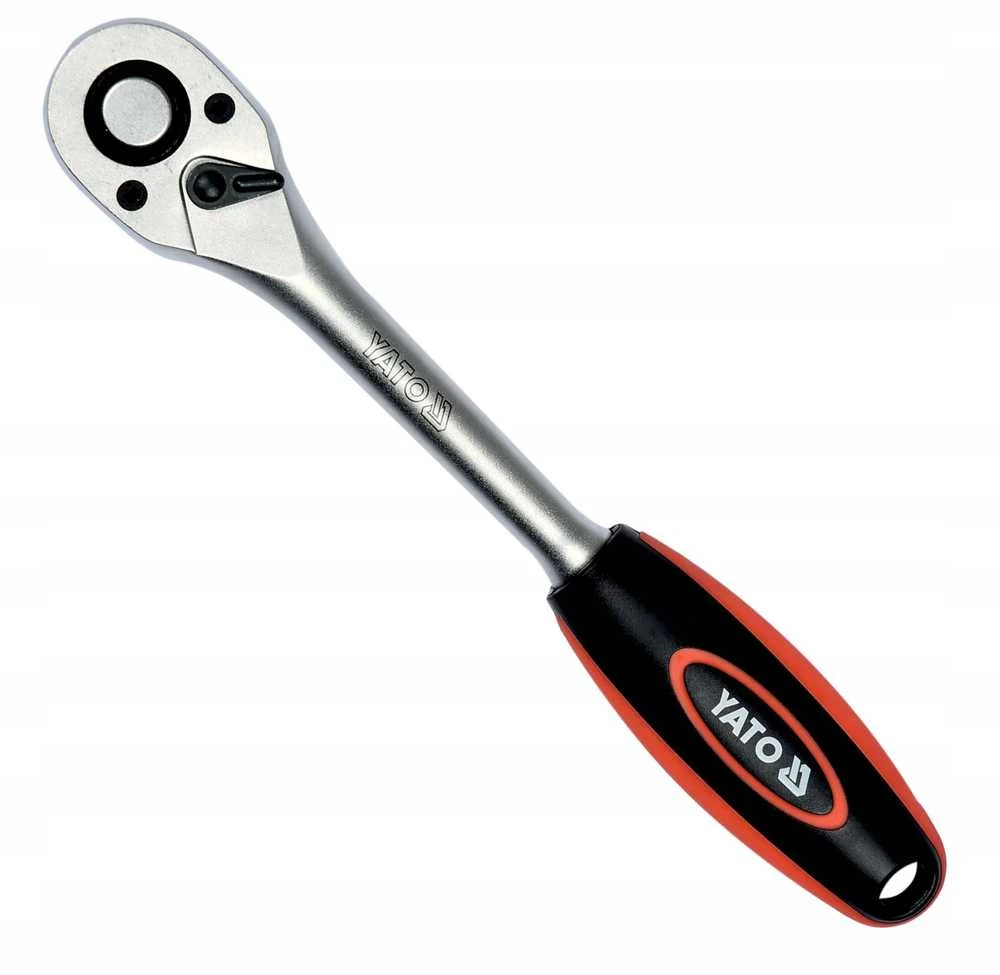 Yato TIESUS RETKELIS SU PLOKŠČIA RANKENA 3/8'' 90T