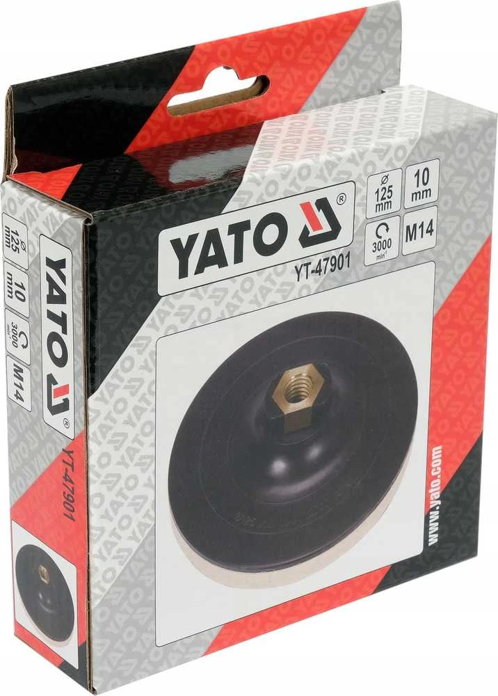 YATO poliravimo VELTINIS DISKAS 125x10mm M14