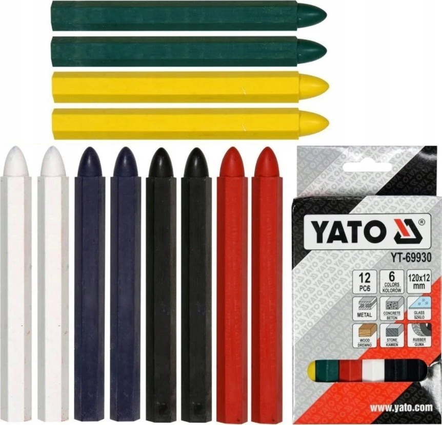 Yato KREIDA ŽYMĖJ TECHNIN ĮV SP 12VNT 6059926