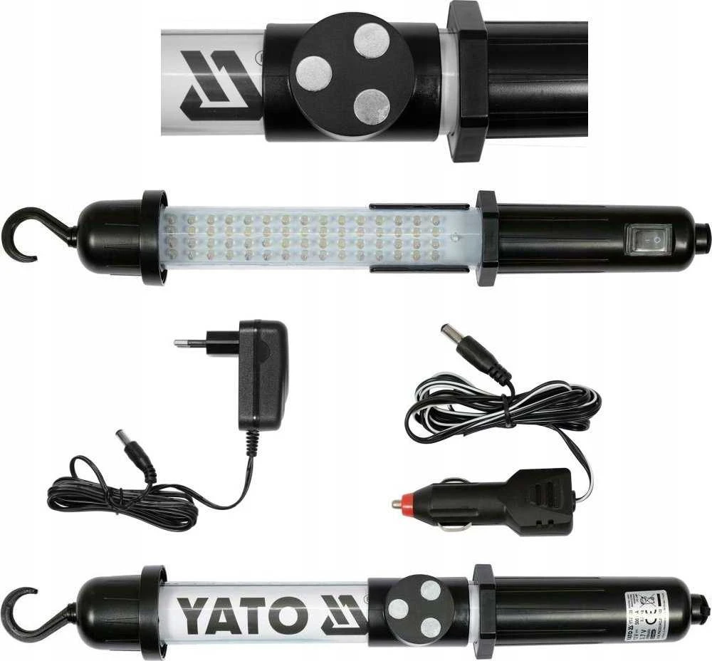YATO DIRBTUVIŲ LEMPA 60+1 LED 150LM