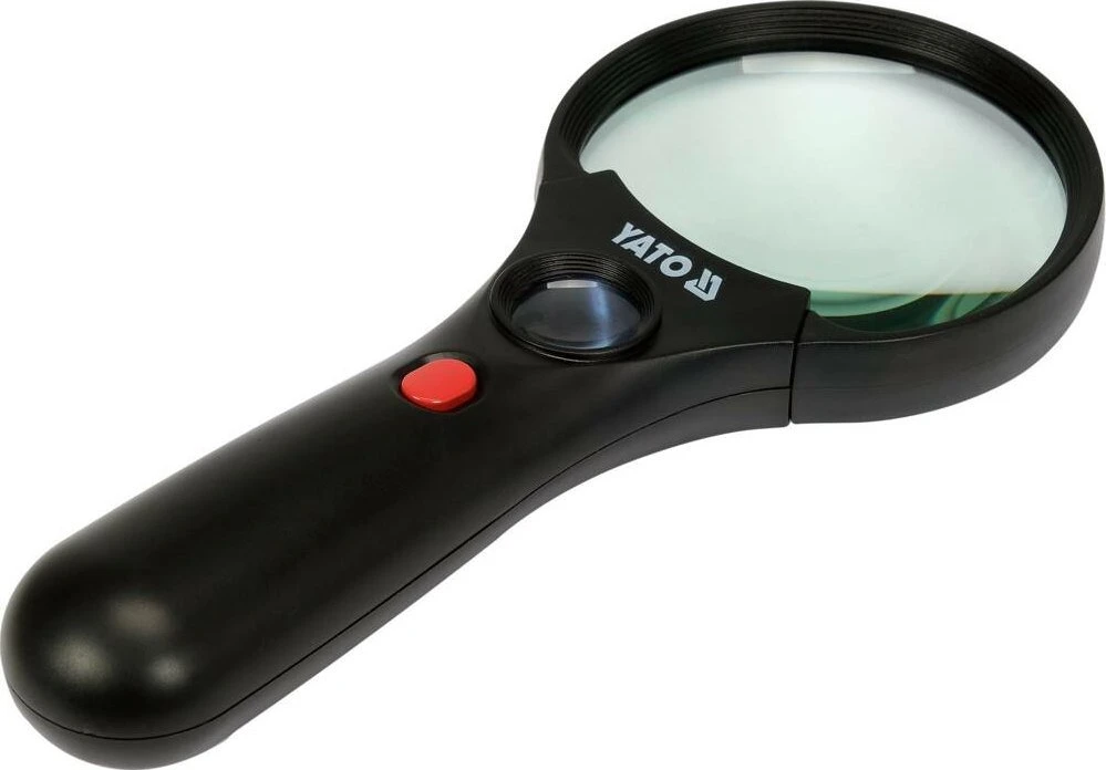 Toya Sa Poland YATO LUPA DWIE SOCZEWKI 3x/45x PODŚWIETLENIE LED