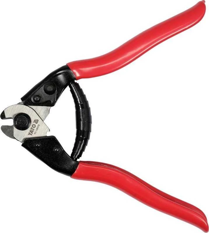 YATO VIELOS IR PLIENINIŲ TROSŲ KIRPIMO ŽNYPLĖS 190mm