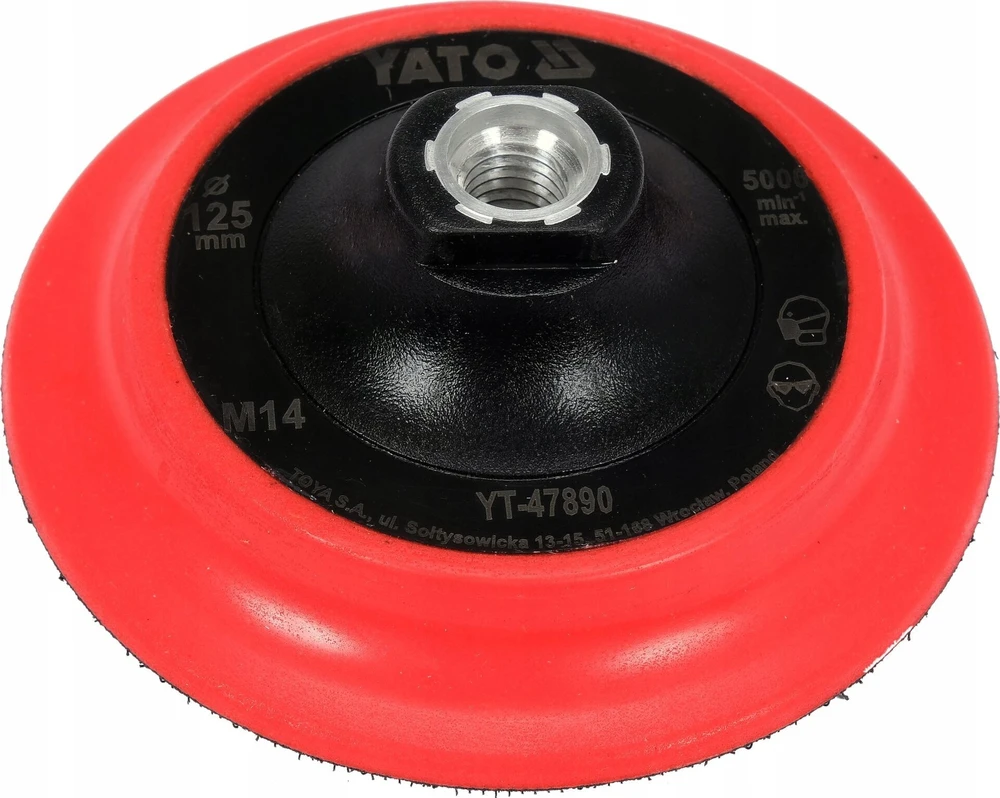 Yato Toya Sa Poland Padas su velcro | M14 | 125 mm (YT-47890)
