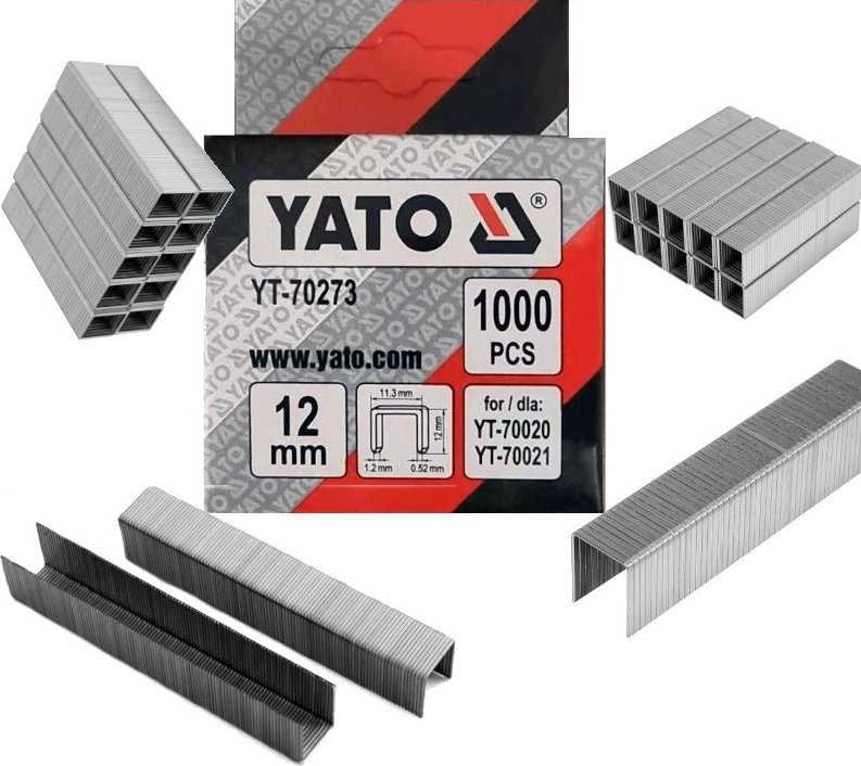 YATO ZSZYWKI 12mm/1,2 x 11,3 1000szt.