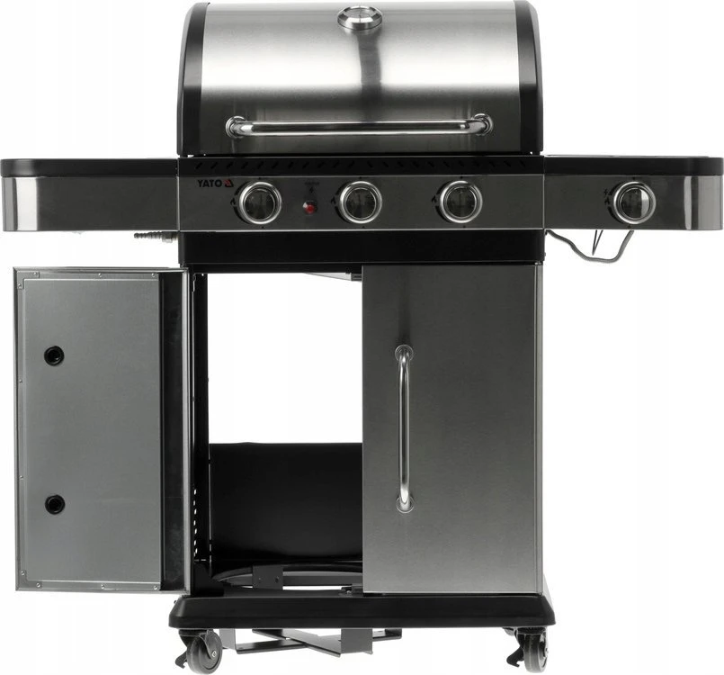 YATO DUJINĖS GRILLĖS 3+1, NERŪDijantis PLIENAS 11,2KW
