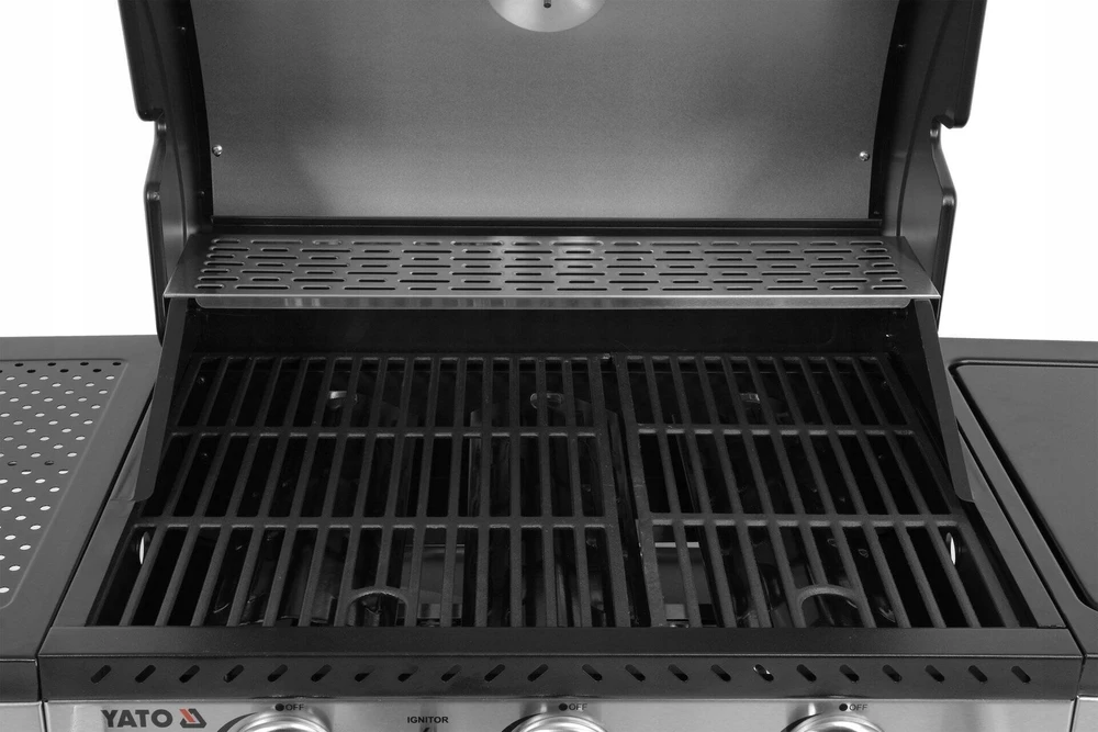 YATO DUJINĖS GRILLĖS 3+1, NERŪDijantis PLIENAS 11,2KW