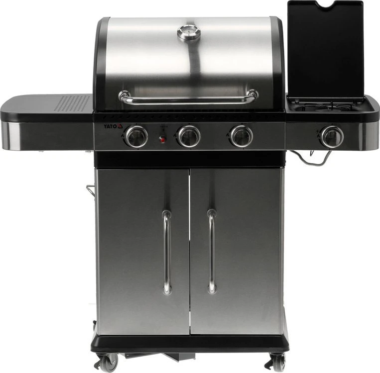 YATO DUJINĖS GRILLĖS 3+1, NERŪDijantis PLIENAS 11,2KW
