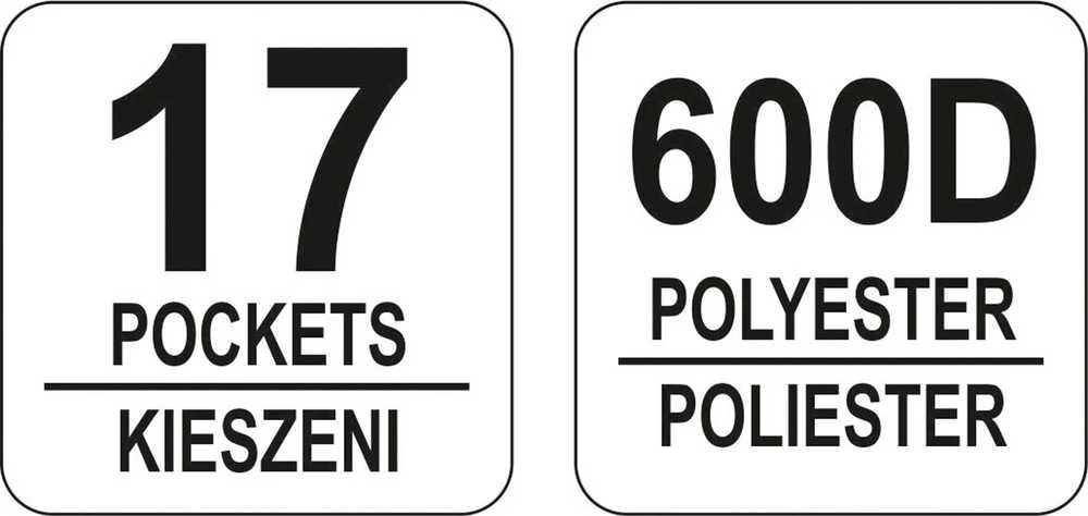 Yato YT-74372 įrankių dėžė su rankena