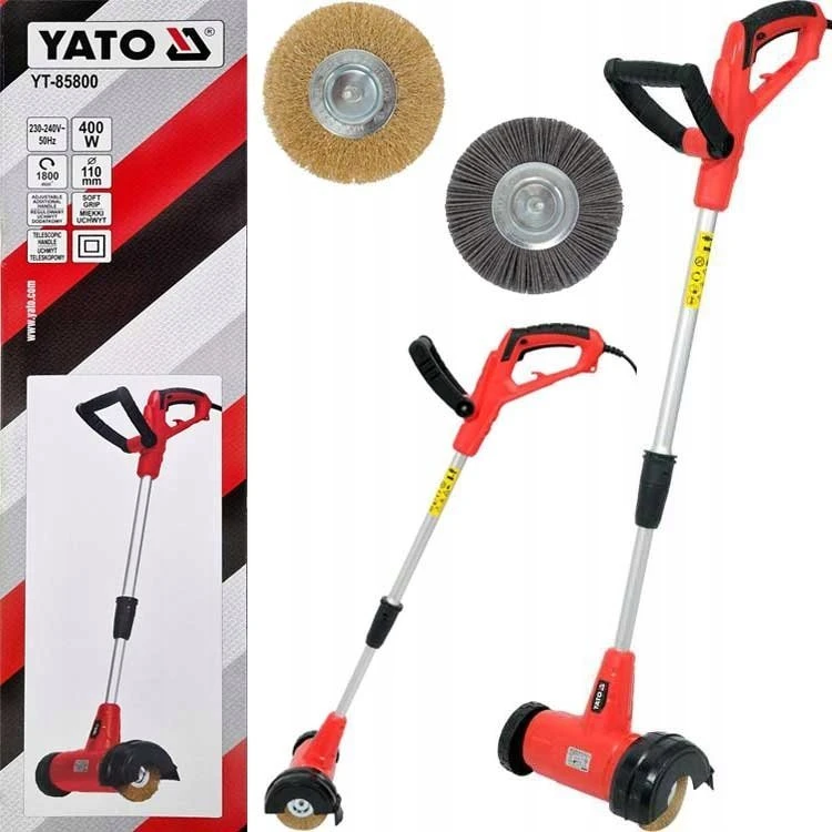 YATO SZCZOTKA ELEKTRYCZNA DO CHWASTÓW 400W