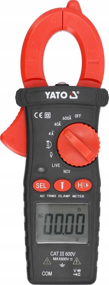 Yato Toya Sa Poland Srovės matavimo replės | RMS AC 600A (YT-730935)