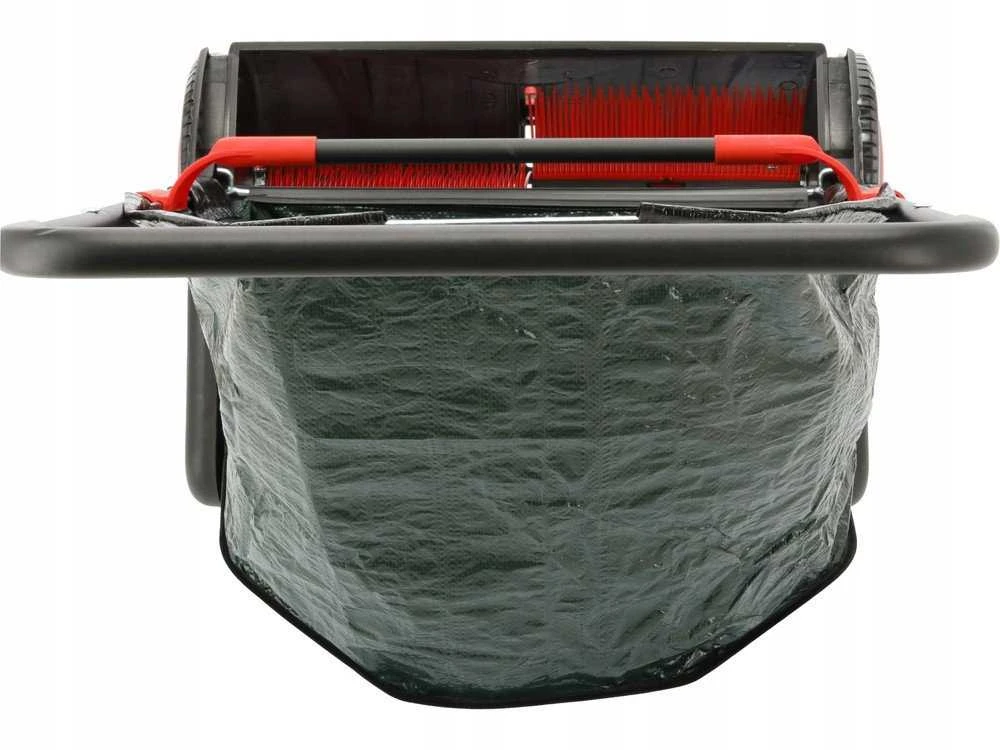Yato Sodo atliekų surinkėjas, 53 cm darbinis plotis, 100 L talpa, rankinis vejos šlavėjas, lapų ir žolės surinkėjas terasoms ir vejoms