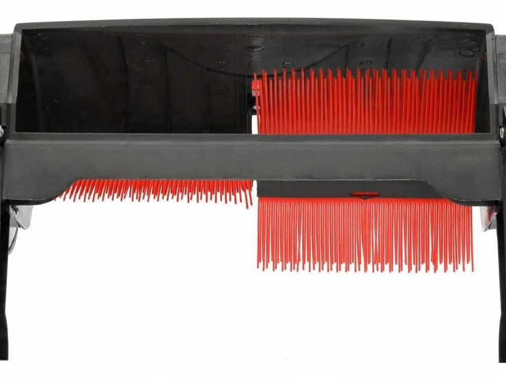 Yato Sodo atliekų surinkėjas, 53 cm darbinis plotis, 100 L talpa, rankinis vejos šlavėjas, lapų ir žolės surinkėjas terasoms ir vejoms