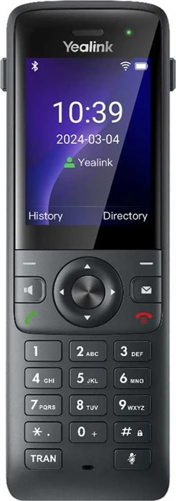 Yealink AX83H IP telefonas Juoda TFT „Wi-Fi“