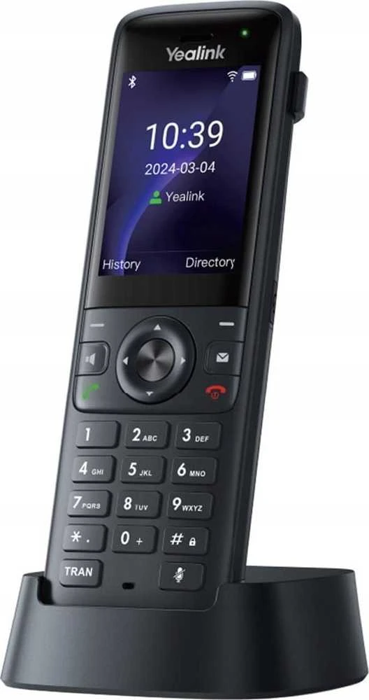 Yealink AX83H IP telefonas Juoda TFT „Wi-Fi“