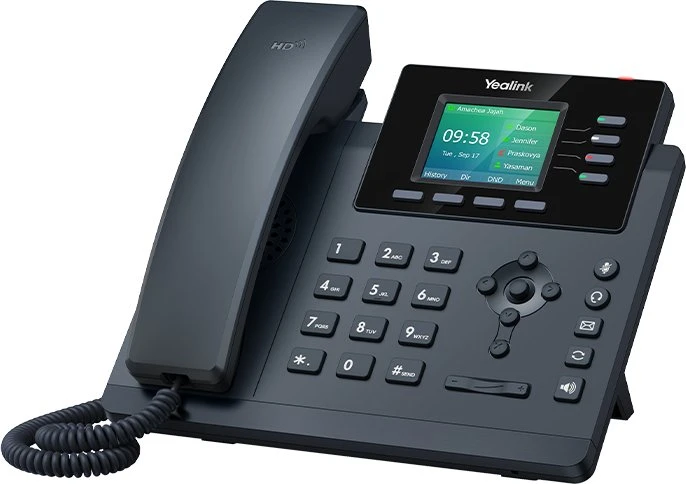 Telefonas Yealink Ip Phone Juodas 4 Lines Led