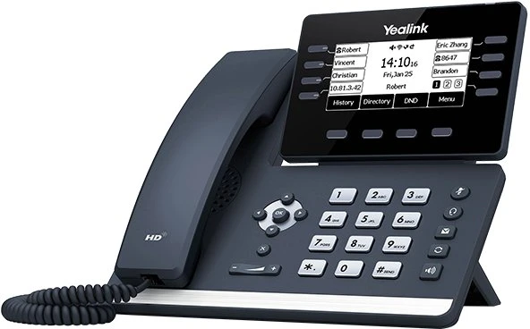 Telefonas Yealink Ip Phone Juodas 8 Lines Lcd