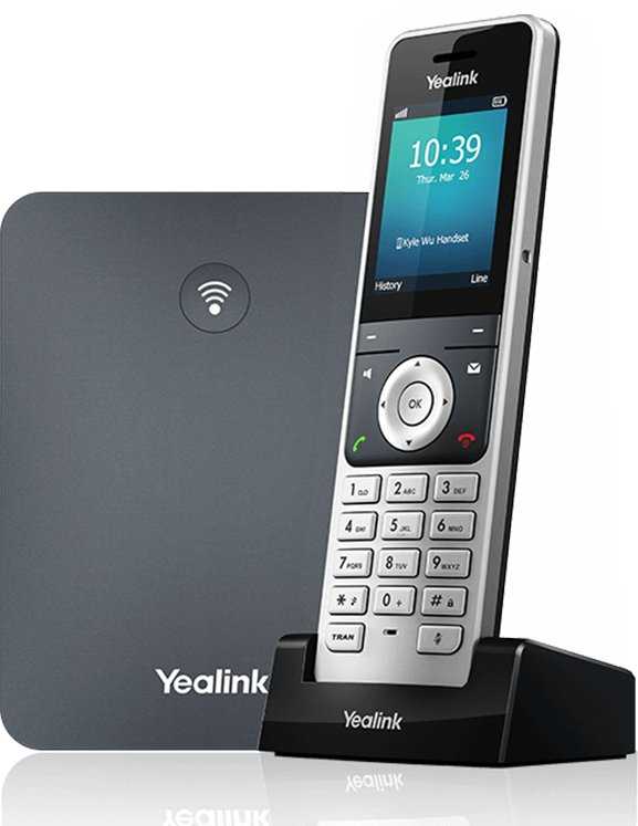 Telefonas Yealink SIP DECT Telefonas SIP-W76P