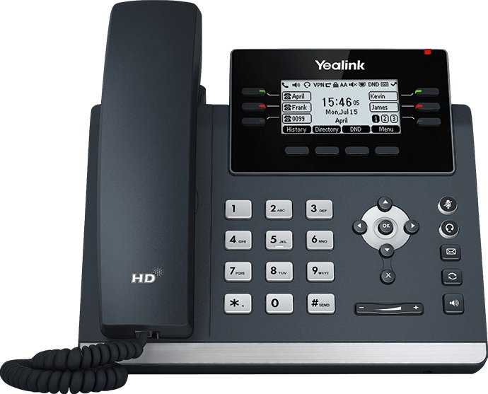 Telefonas Yealink SIP T4 (U) Series T42U PoE