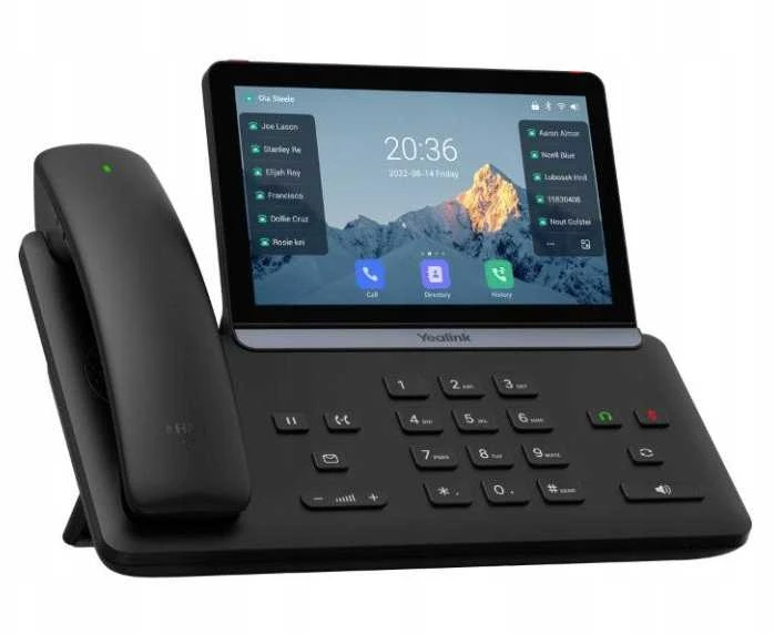 Yealink T88W IP telefonas Juoda LCD