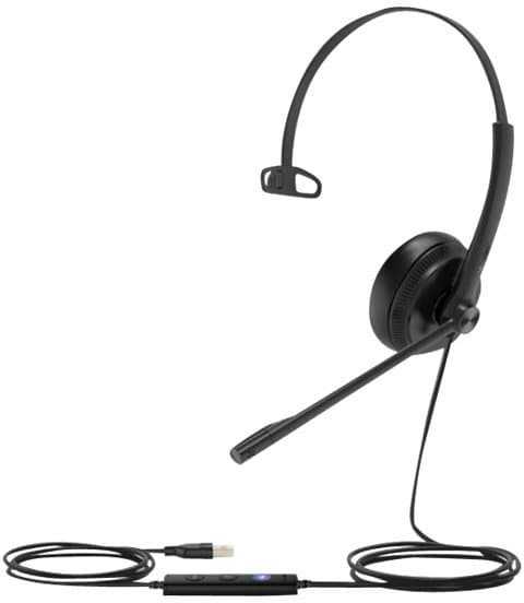 Ausinės Yealink UH34 MONO UC (UH34-MONO-UC)