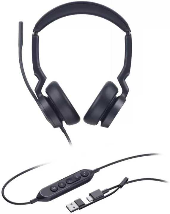 Yealink UH46 dvigubos UC USB-C/A ausinės
