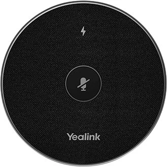 Yealink VCM36-W, Mikrofonas, Juodas, Stalinis, 6 m, Yealink, Belaidis