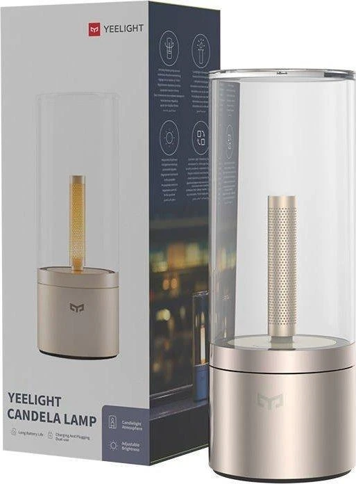Lubinis šviestuvas „Yeelight Candela“ aplinkos lempa 6,5 W 1600 K žvakė 5 V