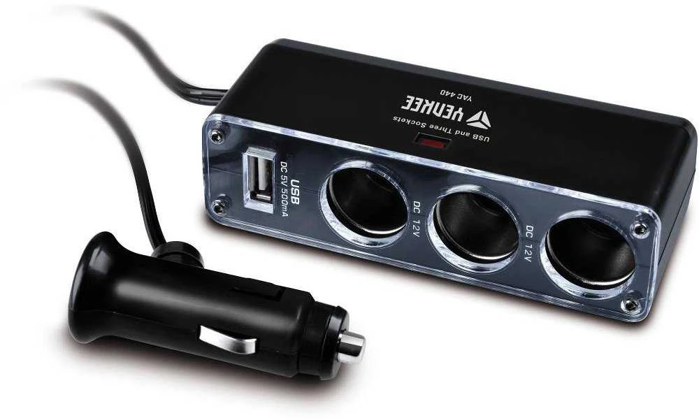 Yenkee YAC 440 automobilinio įkroviklio adapteris