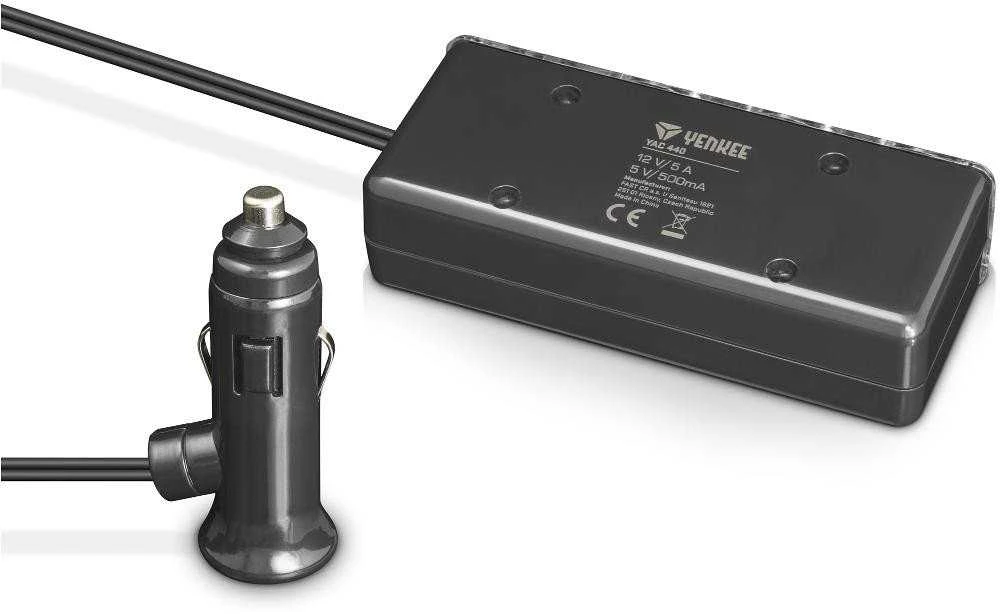Yenkee YAC 440 automobilinio įkroviklio adapteris